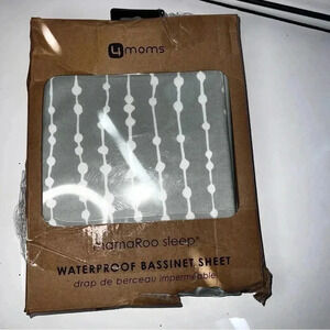 4moms Mamaroo Waterproof Bassinet Sheet Sage Grey Beads BRAND NEW